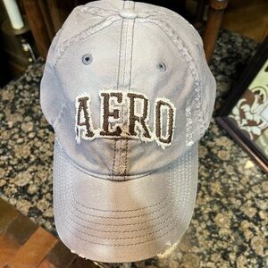 Vintage Aeropostale 87 cap faded gray Large/XL